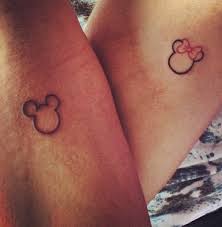 Tattoos are the most significant style statement that one can make. Mickey And Minnie Cute Tattoo