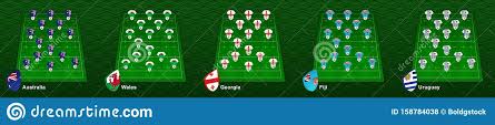 So endete das viertelfinale zwischen uruguay gegen frankreich. Spieler Position Auf Rugby Feld Fur Die Nationalmannschaft Von Australien Wales Georgien Fidschi Uruguay Vektor Abbildung Illustration Von Konkurrenz Sport 158784038