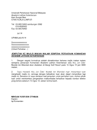 Jemputan kad majlis surat rasmi perasmian contoh makan ke karangan hari raya template bm malam tengahari pegawai berformat rendah program. Surat Jemputan Golf