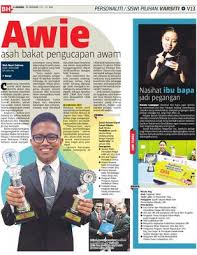 Check spelling or type a new query. Awie Asah Bakat Pengucapan Awam Klik