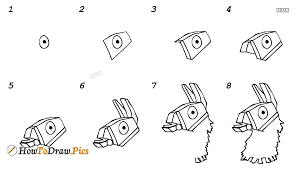 Use the remaining lines on the left side as guides to draw the fortnite loot llama's hind legs the same way. How To Draw Llama Skin Fortnite Howtodraw Pics