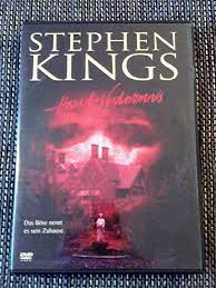 When you find it, write your name and date in the logbook. Haus Der Verdammnis Stephen King 2 Disc Uncut Filmundo De