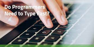 Do Programmers Need To Type Fast?