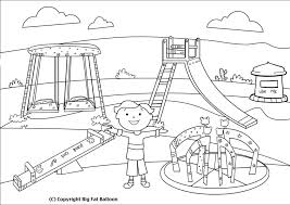 Playground slide coloring pages for kids | coloring for kids. Free Coloring Pages Of A Slide Coloring Home