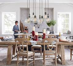 Appealing pottery barn dining room sets extending lorraine table. Paxton Glass 8 Multi Light Pendant Pottery Barn