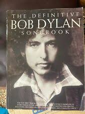 Definitive Bob Dylan Songbook by Edward J. Lozano (2000, Trade Paperback)  for sale online
