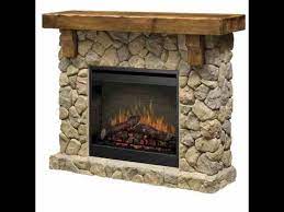 Decorative logs, stone & glass. Dimplex Stone Electric Fireplace Mantel Review Smp 904 St Can Faux Stone Be Convincing Youtube