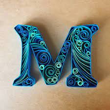 Printable templates for letter m alphabet crafts, tracers and ideas suitable for preschool and kindergarten kids. 18 Quilling M Ideas Quilling Quilling Letters Paper Quilling