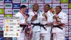 Rochele jesus nunes is a heavyweight judoka from brazil who represents portugal. Rochele Nunes Judo Bronze Medal Paris Grand Slam Sl Benfica
