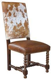 These dining rooms with rugs will inspire you to buy your own. Barley Twist Cowhide Dining Chair Set Of 8 Southwestern Dining Chairs By John Proffitt Home Houzz