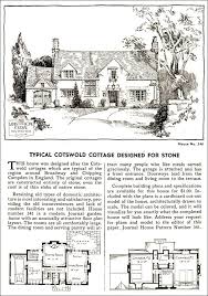 Design No 341 1935 Ladies Home Journal House Pattern Catalog Cotswolds Cottage Cottage Floor Plans Vintage House Plans