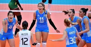 Al año siguiente, se resolvió que el voleibol y la pelota al cestomarcharan por caminos independientes. Voley La Ilusion Argentina En Japon Con Azul Benitez En Cancha Noticias De Mar Del Plata