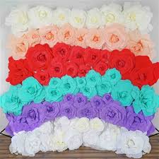 Luxury artificial flowers can bring a fresh breath of life into your home. 16 Large Red Artificial Flowers For Wall Decoration