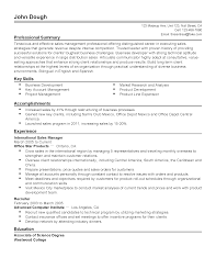 General managers are sometimes called operations managers because they are responsible for the successful for example, engineering executives may have an electrical engineering degree. International Sales Manager Templates Myperfectresume