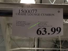 Sunbrella chaise lounge cushions costco. Replacement Chaise Cushion Costcochaser