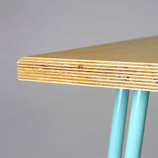 Maybe you would like to learn more about one of these? Bench With Industrial Hairpin Legs In Plywood By Cord Industries Notonthehighstreet Com