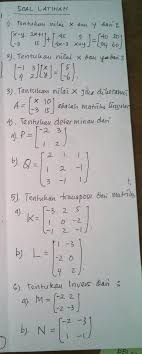 We did not find results for: Contoh Soal Matriks Dan Jawabannya Kelas 11 Brainly