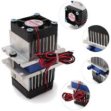 Diy Thermoelectric Peltier Refrigeration Cooling System Fan Kit Thermoelectric Generator Cool Stuff Cool Tech Gadgets