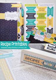 New Printable Recipe Cards Giveaway Food Printables Recipe Cards Printable Free Recipe Book Diy