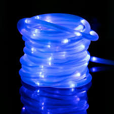 Blue Solar Rope Tube Lights Led Strip Waterproof Outdoor Xmas Landscape Lighting Ebay
