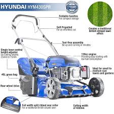 The snapper xd mows as it goes using smart load sensing technology. Hyundai Hym430spr Petrol Roller Mower Lawn Mower