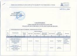 Maybe you would like to learn more about one of these? Calendarul Olimpiadelor Si Concursurilor NaÅ£ionale Scolare 2010 2011 Inspectoratul È™colar JudeÈ›ean Covasna