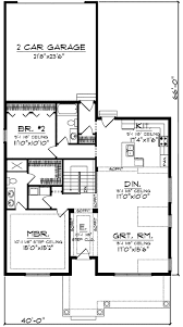 Drive under garage house plans vary in their layouts, but usually offer parking that is accessed from the front of the home, with stairs (and sometimes an elevator also) leading upstairs to living spaces. Craftsman With Rear Load Garage 89716ah Architectural Designs House Plans