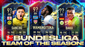 The bundesliga stars replaced the la liga tots cards at 1pm. Bundesliga Full Team Leaked Waman Tots Fifa 21 Youtube