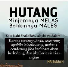 Kita wajib bayar hutang ke walaupun pemberi hutang dah meninggal? Hutang Wajib Dibayar Mesti Tidak Orang Tua Teladan Facebook