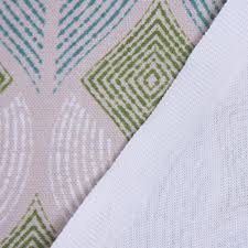 Landhausschick, romantikflair oder natur pur. Schoner Leben Vorhang Digitaldruck Geometrisch Blume Natur Blau Grun Weiss 245cm Oder Wunschlange Meine Gardinen De Der Gardinen Spezialshop Von Schoner Leben