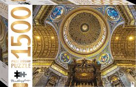 1500 piece jigsaw puzzles for sale. Buy Mindbogglers Gold St Peter S Basilica 1500 Piece Puzzle In Puzzle Sanity