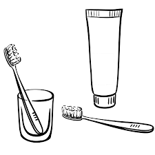 Dibujos Para Colorear Objetos Diente Dibujo
