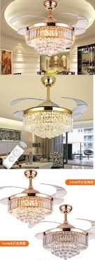 Bigbanban crystal chandelier fan with retractable blade, modern rose gold ceiling fans with lights and remote, led indoor fan for dining room/bedroom (36 inch) 3.9 out of 5 stars 97 $189.97 $ 189. Ceiling Fans 176937 Rose Gold Led Crystal Ceiling Invisible Fan Light Lamp Luxury Chandelier 42 Buy It Now Only 20 Gold Ceiling Fan Fan Light Ceiling Fan