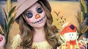 You can casually place this prop on your front porch chair or keep it standing in your lawn. Creepy Scarecrow Makeup Halloween 2015 Dailymotion Video