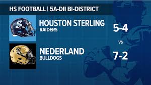 6 hours ago · updated: 409 Sports Closer Look Houston Sterling Vs Nederland 12newsnow Com
