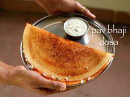 Pav Bhaji Dosa Recipe How To Make Pav Bhaji Masala Dosa With Step By Step Photo Video Fusion Of South Indian Dosa Recipe Pav Bhaji Masala Masala Dosa Recipe