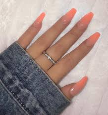 Alibaba.com offers 1,213 peach nail polish products. 31 Christmas Nail Designs Ideas 2019 Page 10 Of 31 Lovenailstyle Peach Acrylic Nails Ombre Acrylic Nails Peach Nails
