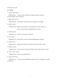 Tidur‐tidur ayam 睡得 熟 20. Simpulan Bahasa Bertemakan Haiwan