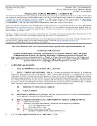 REGULAR COUNCIL MEETING – AGENDA 9