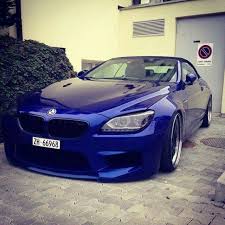 Bmw F12 M6 Blue Cabrio Slammed Bmw Classic Cars Sports Cars Luxury Bmw Classic