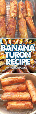 Banana Lumpia Recipe Turon Recipe Recipes Food Street Food