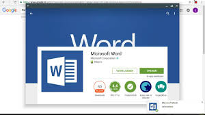 Microsoft Word On A Chromebook Youtube