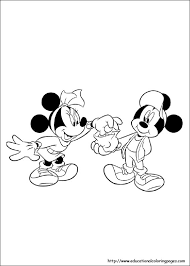 These sheets allow them to spend some quality time with their favorite characters, travelling to an unknown land to solve some mystery or fight some sinister creature. Minnie Mouse Coloring Pages