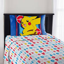 Pokemon bedding set king queen bedding. Pokemon Bedding Electric Ignite Sheet Set 1 Each Walmart Com Walmart Com