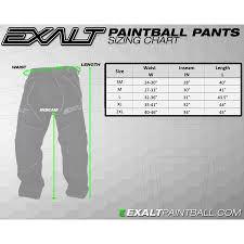 Exalt T4 Paintball Pants Black