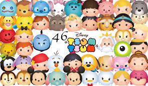Tsum Tsum Clipart 50 High Resolution Clipart Disney Tsum Etsy Disney Tsum Tsum Tsum Tsum Wallpaper Tsum Tsum