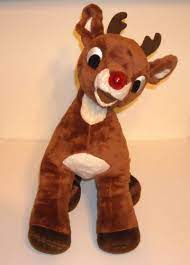 Rudolph The Red Nosed Reindeer Plush Light Up Nose Build A Bear Christmas Toy Rudolph The Red Red Nosed Reindeer Rudolph