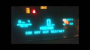 97 Cadillac Deville Theft System Problem Youtube