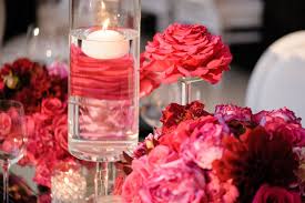 Wedding centerpieces with floating candles and flowers. Fabulous Floating Candle Ideas For Weddings