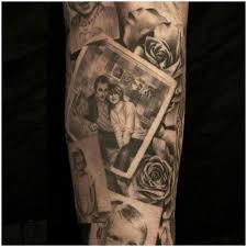 3d Gray And Black Tattoos 3d Tattoos Portrait Tattoo Sleeve Portrait Tattoo Mom Tattoos